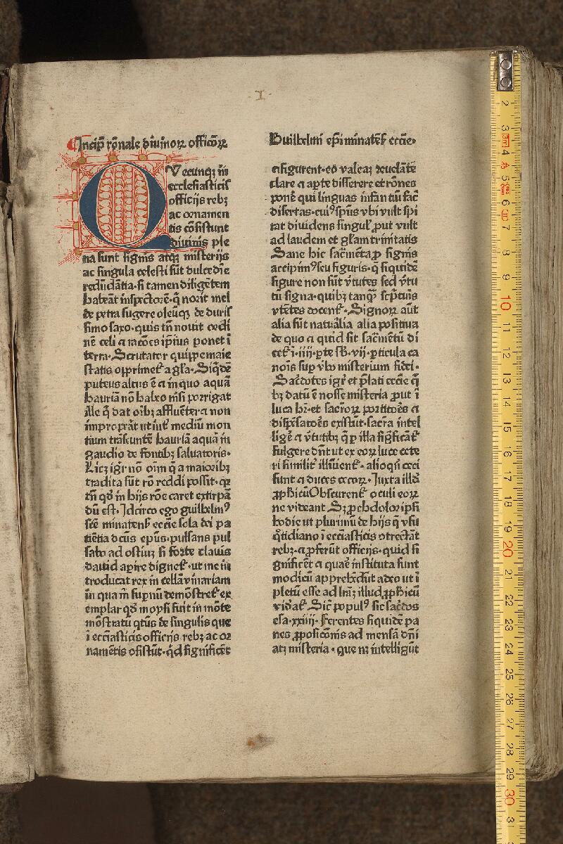 Cambrai, Bibl. mun., inc. B 082, f. 001 - vue 1