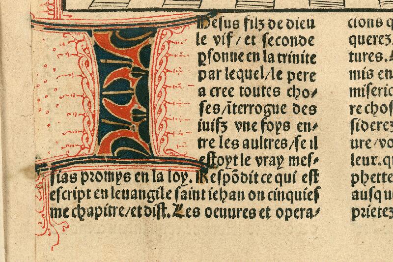 Cambrai, Bibl. mun., inc. B 090, A f. 000a2 - vue 3