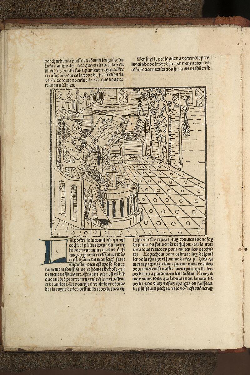Cambrai, Bibl. mun., inc. B 090, A f. 000a3v - vue 1