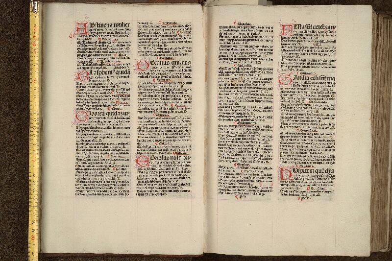 Cambrai, Bibl. mun., inc. B 134, A f. 013v-014 - vue 1
