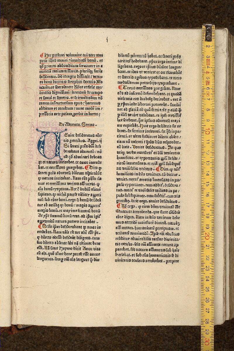 Cambrai, Bibl. mun., inc. B 149, f. 010 - vue 1