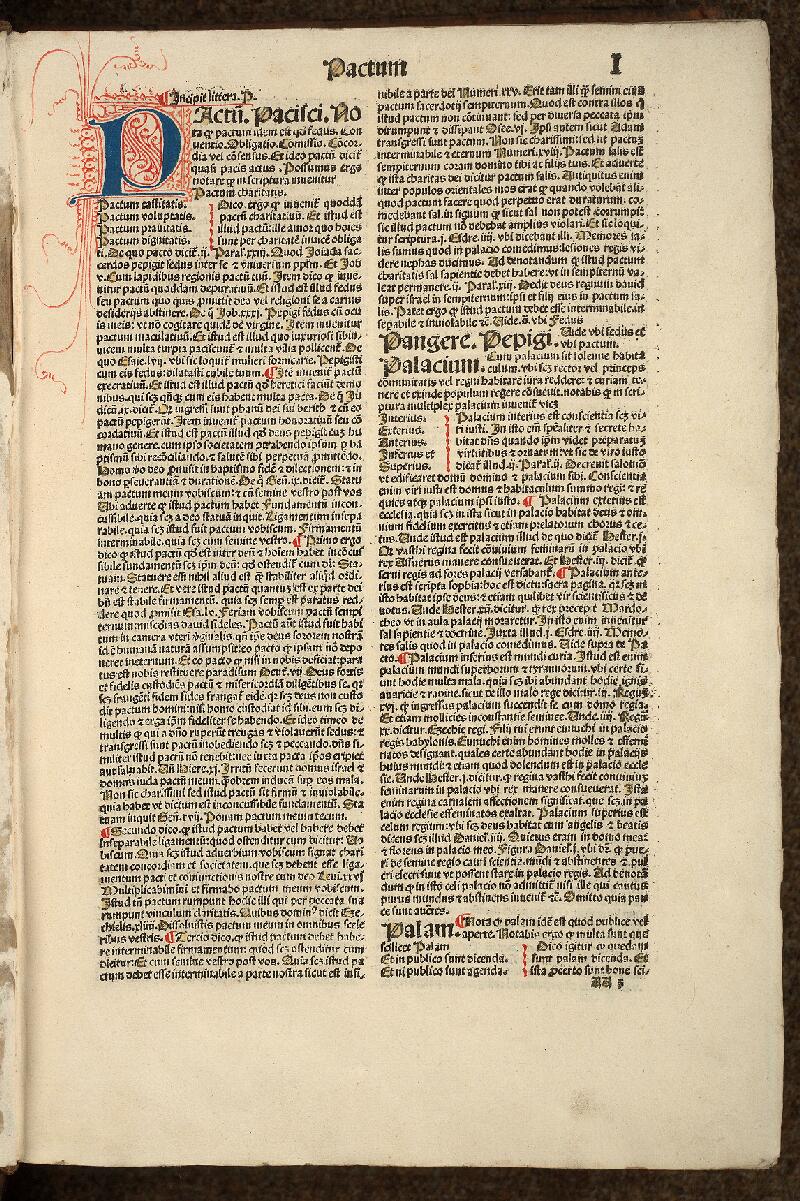 Cambrai, Bibl. mun., inc. C 016, f. 001 - vue 2
