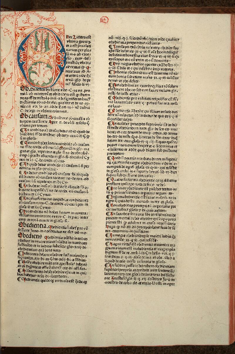 Cambrai, Bibl. mun., inc. C 048, f. o01 - vue 1