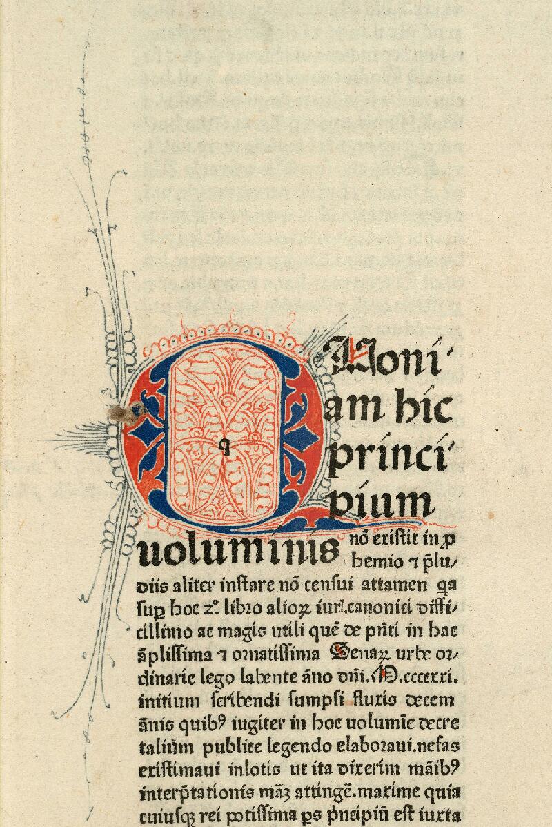 Cambrai, Bibl. mun., inc. C 059, f. a2 - vue 3