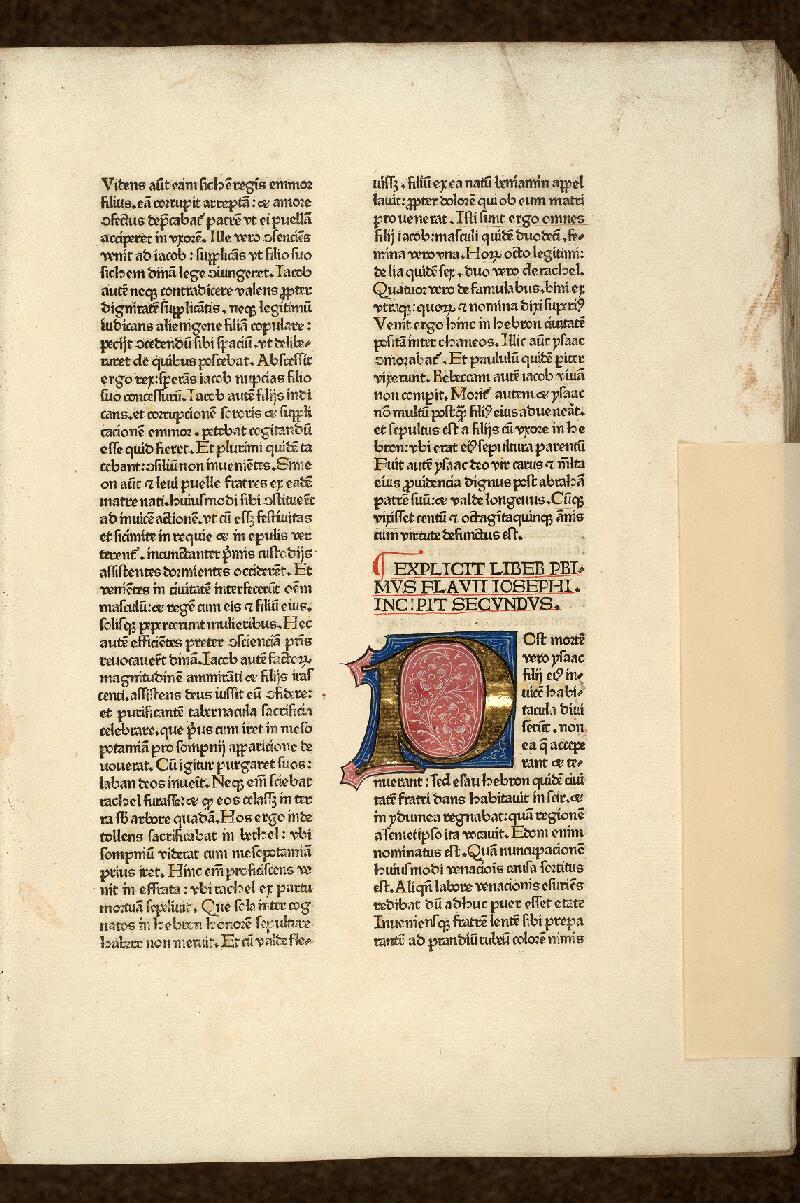Cambrai, Bibl. mun., inc. C 107, f. 016 - vue 1
