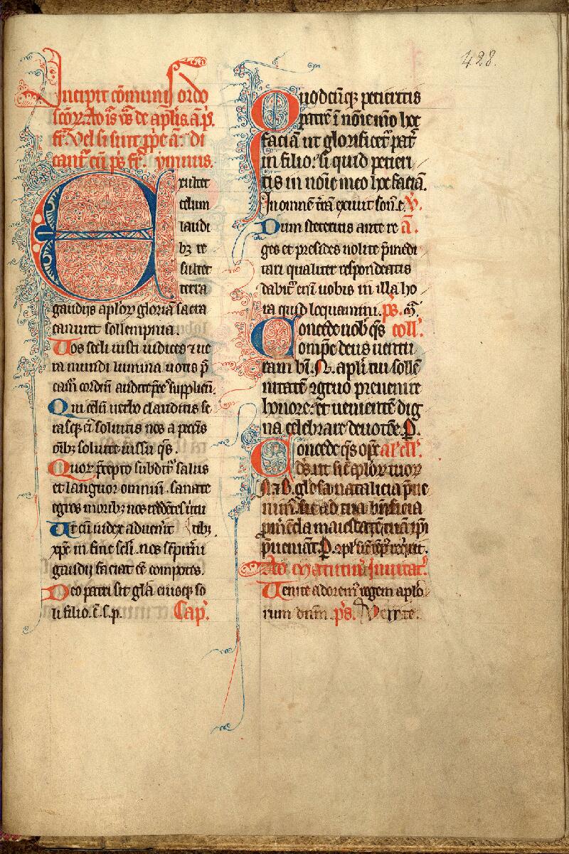 Cambrai, Bibl. mun., ms. 0033, f. 428