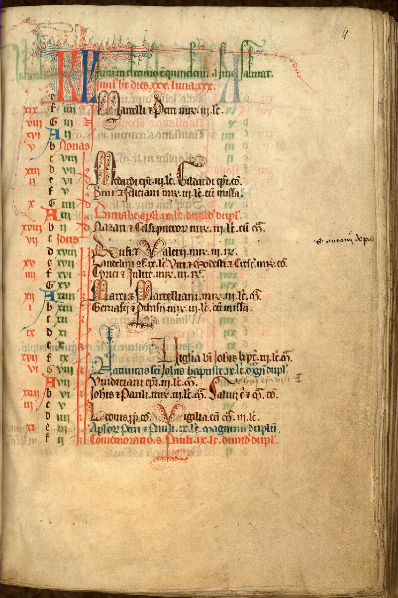 Cambrai, Bibl. mun., ms. 0034, f. 004 - vue 2