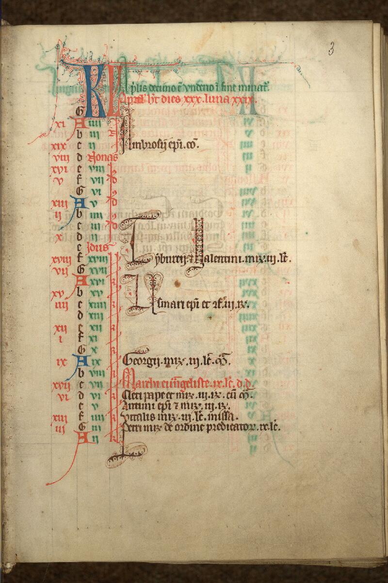 Cambrai, Bibl. mun., ms. 0035, A f. 003 - vue 2