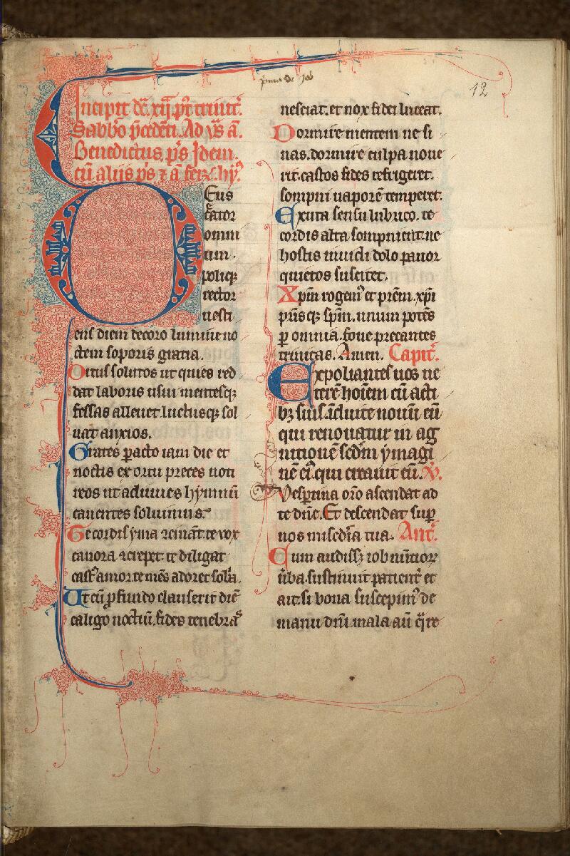 Cambrai, Bibl. mun., ms. 0035, A f. 012