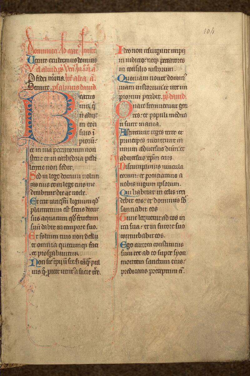 Cambrai, Bibl. mun., ms. 0035, A f. 104