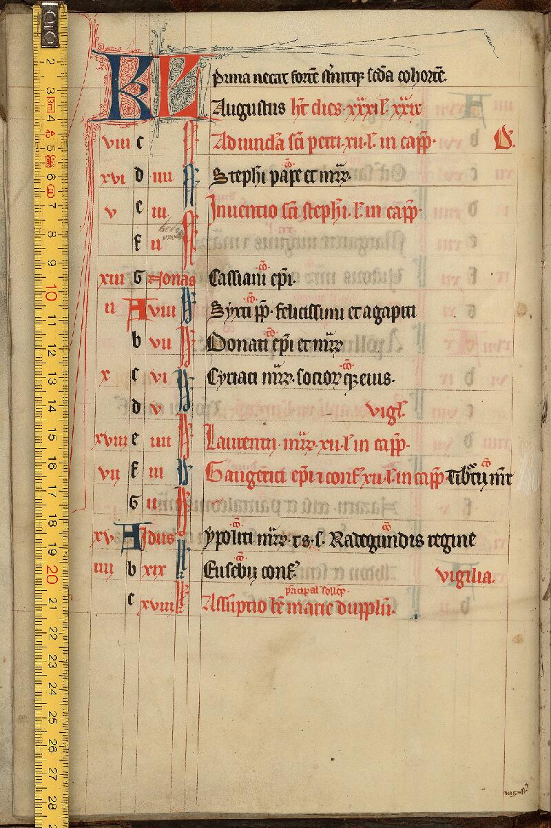 Cambrai, Bibl. mun., ms. 0048, f. 007v - vue 1