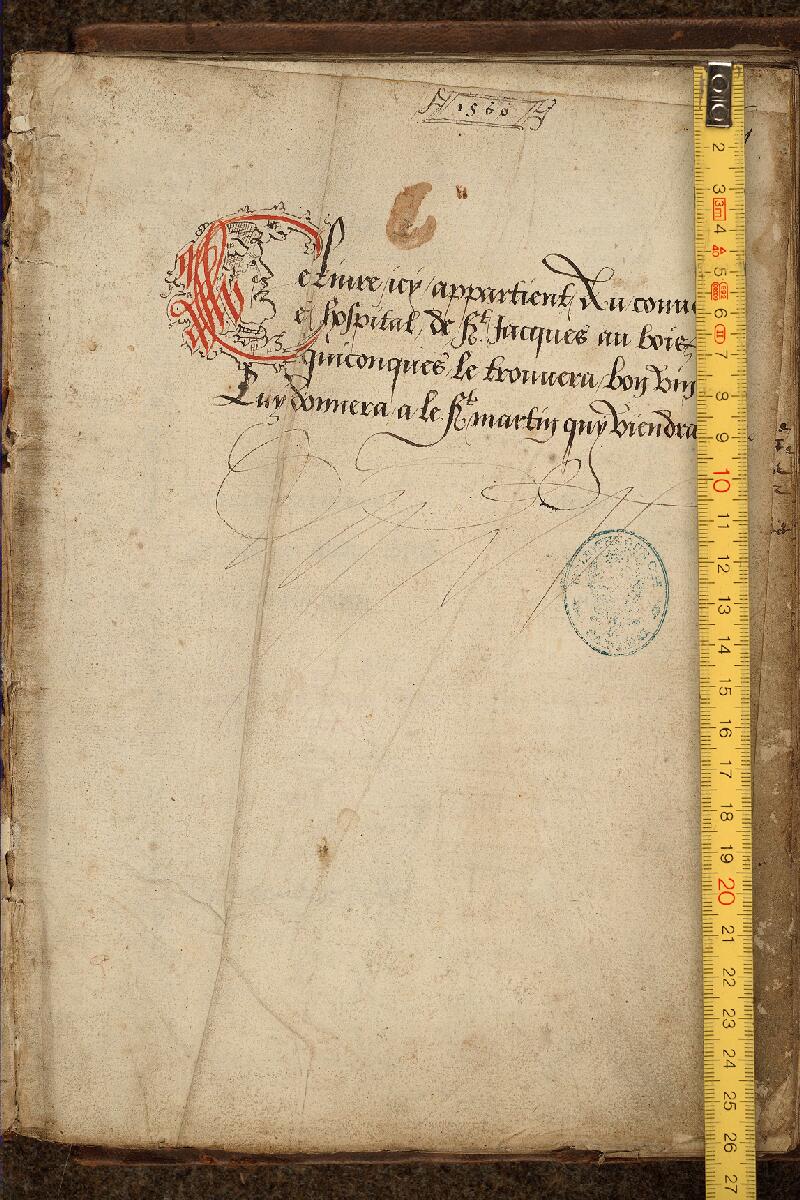 Cambrai, Bibl. mun., ms. 0086, f. 001 - vue 1