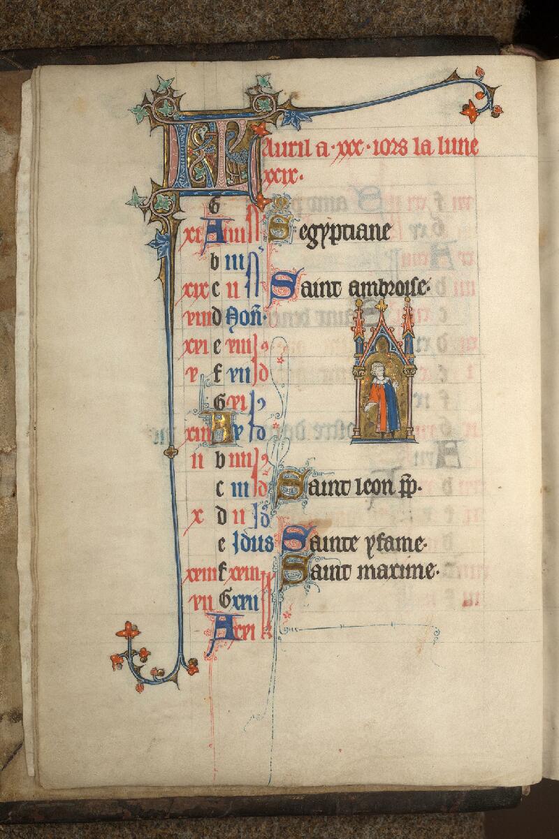 Cambrai, Bibl. mun., ms. 0087, f. 005v - vue 1