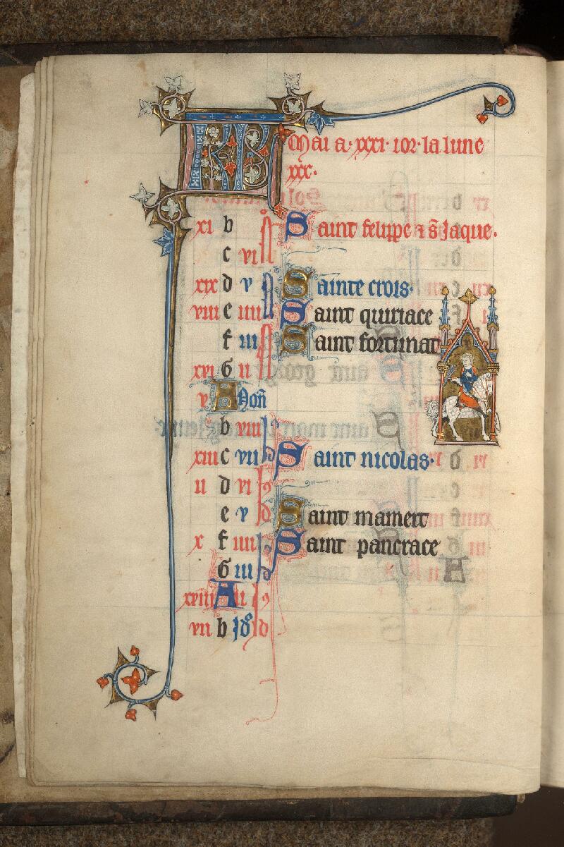 Cambrai, Bibl. mun., ms. 0087, f. 006v - vue 1