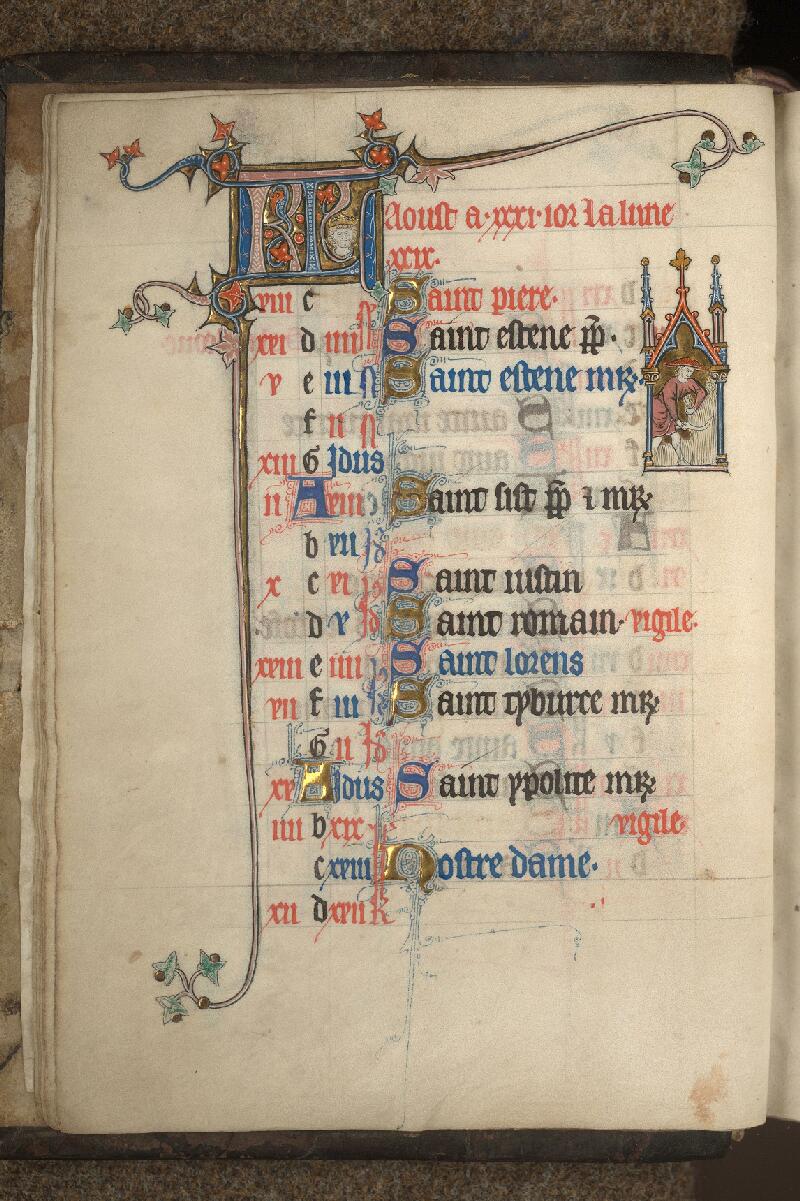 Cambrai, Bibl. mun., ms. 0087, f. 009v - vue 1