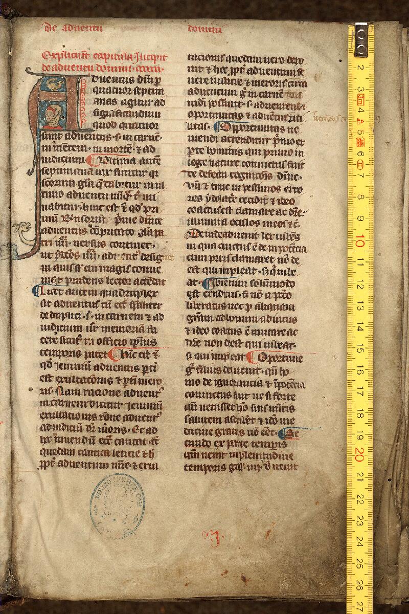 Cambrai, Bibl. mun., ms. 0089, f. 004 - vue 1