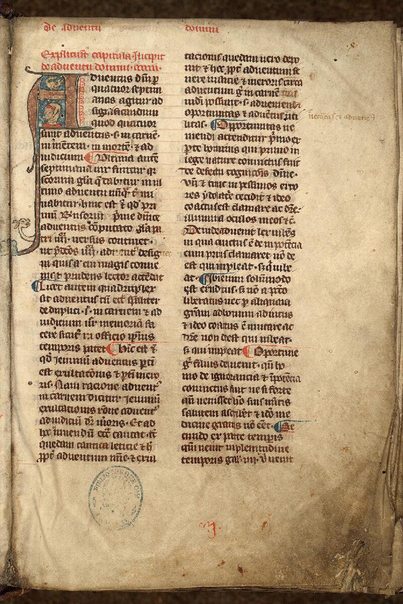 Cambrai, Bibl. mun., ms. 0089, f. 004 - vue 2