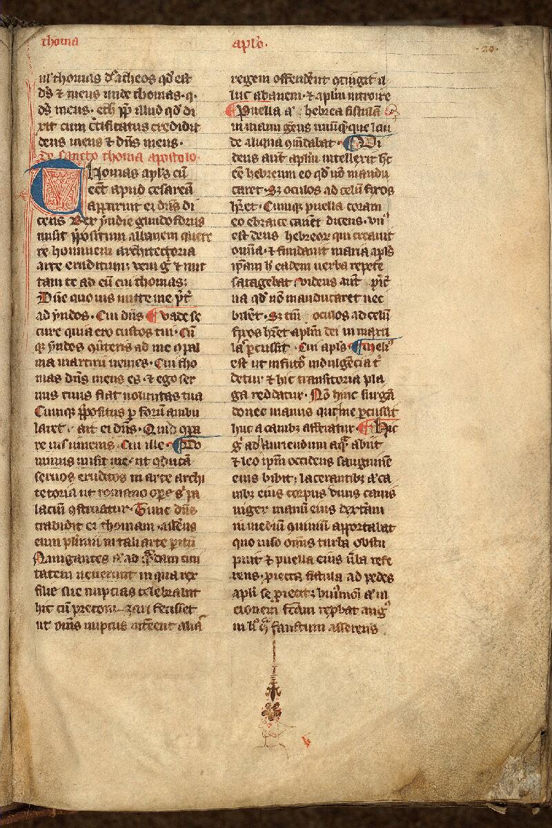 Cambrai, Bibl. mun., ms. 0089, f. 020 - vue 1
