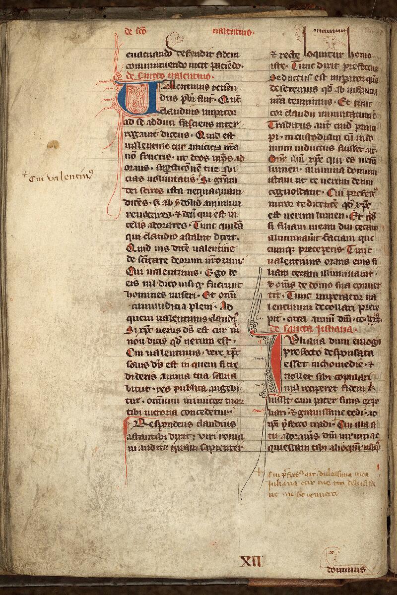 Cambrai, Bibl. mun., ms. 0089, f. 096v - vue 1