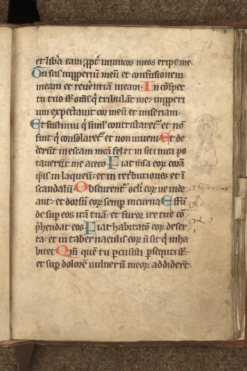 Cambrai, Bibl. mun., ms. 0096, f. 074 - vue 1
