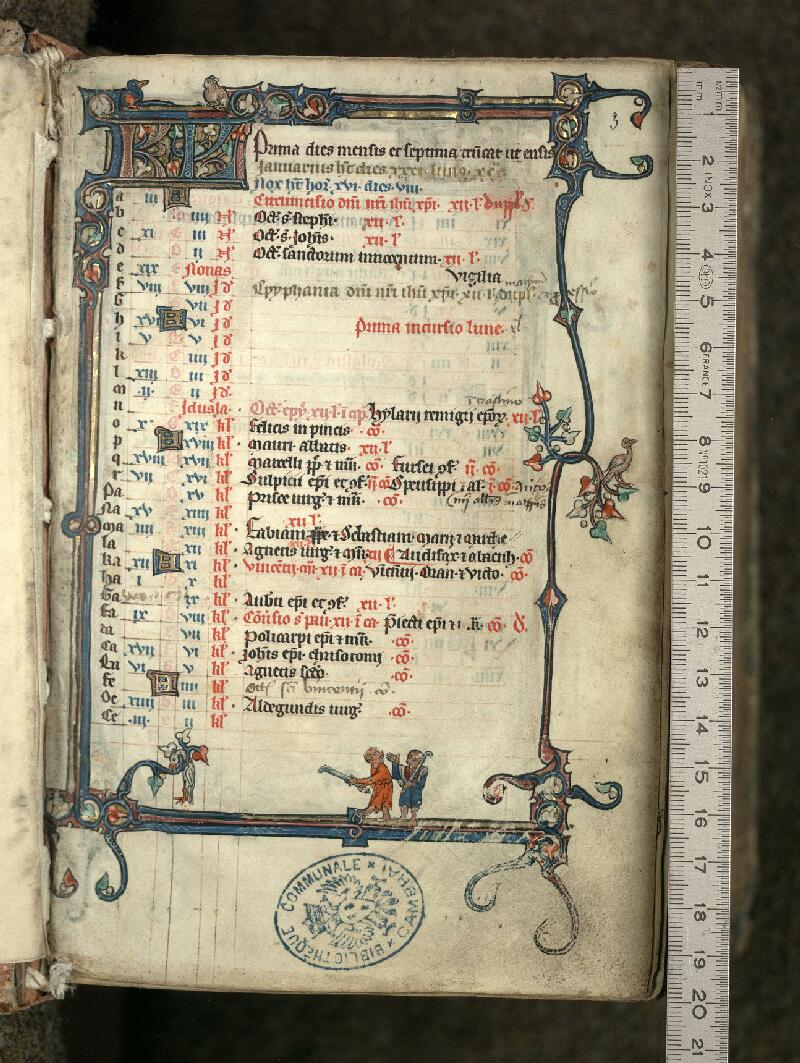 Cambrai, Bibl. mun., ms. 0102, A f. 003 - vue 1