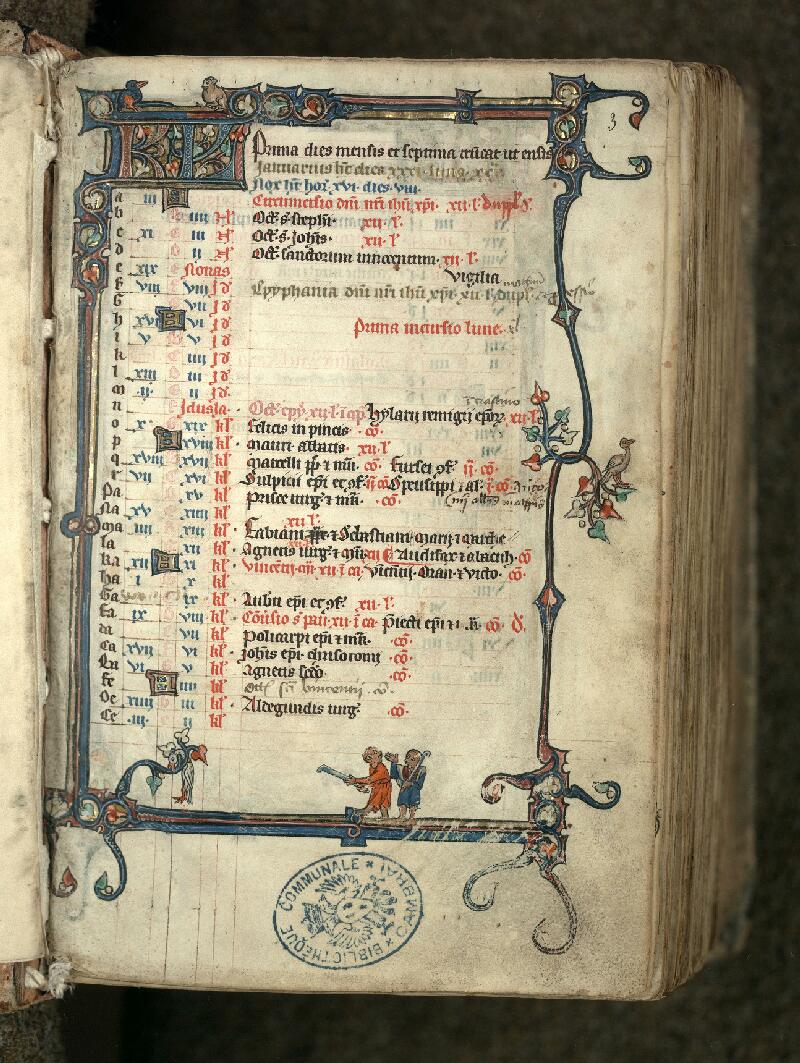 Cambrai, Bibl. mun., ms. 0102, A f. 003 - vue 2