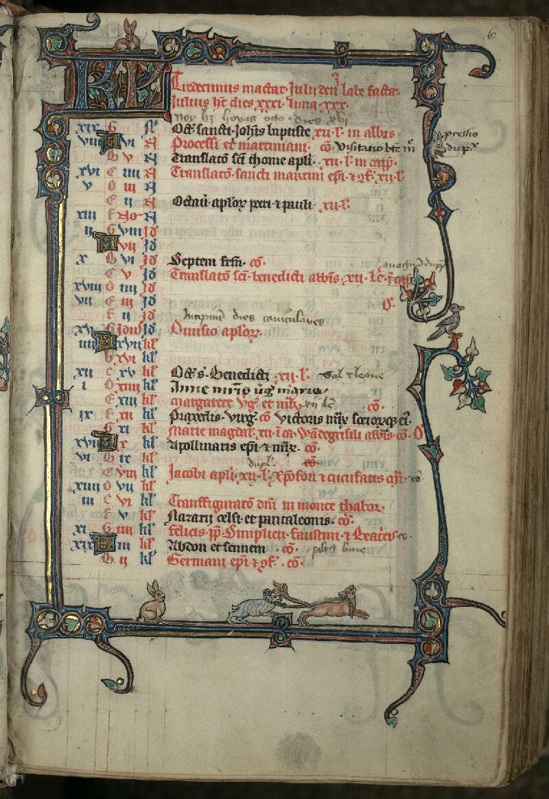 Cambrai, Bibl. mun., ms. 0102, A f. 006 - vue 1