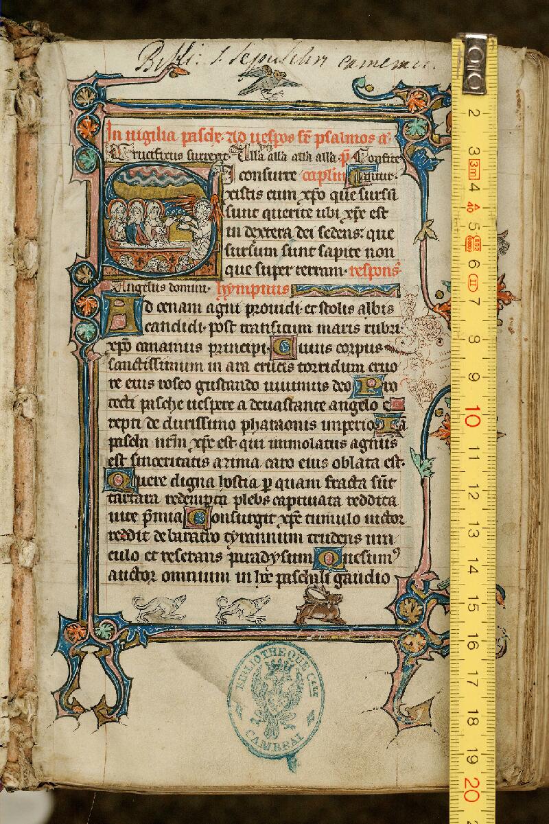 Cambrai, Bibl. mun., ms. 0103, A f. 001 - vue 1
