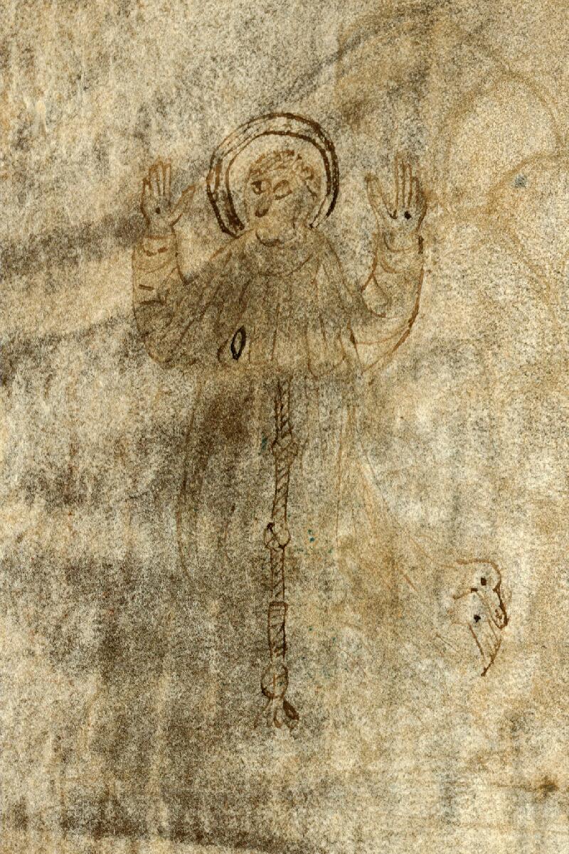 Cambrai, Bibl. mun., ms. 0113, contre-plat inférieur