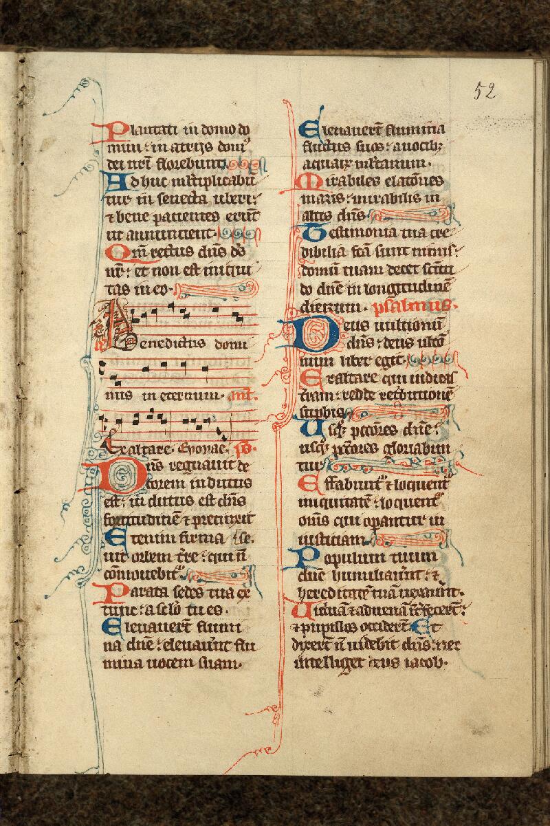 Cambrai, Bibl. mun., ms. 0123, f. 052 - vue 1
