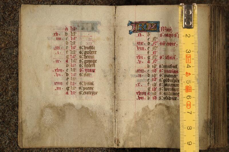 Cambrai, Bibl. mun., ms. 0145, f. 004v-005 - vue 1