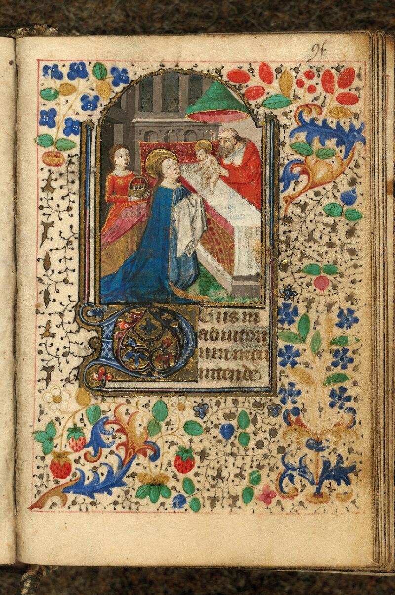 Cambrai, Bibl. mun., ms. 0145, f. 096 - vue 1
