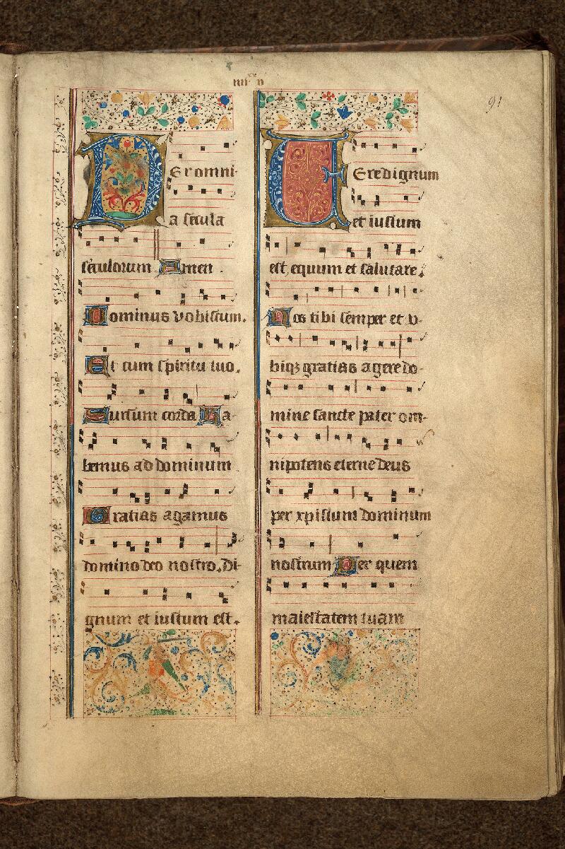Cambrai, Bibl. mun., ms. 0149, f. 091 - vue 1