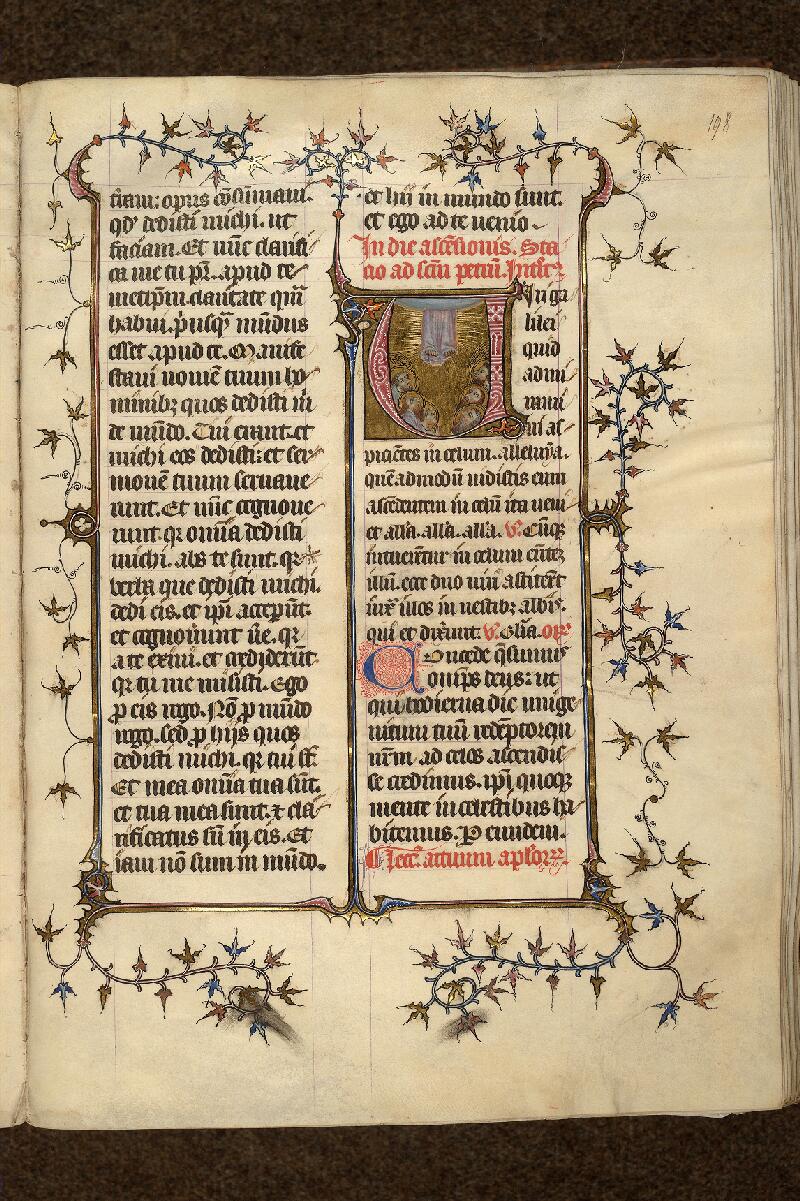 Cambrai, Bibl. mun., ms. 0150, f. 198 - vue 1