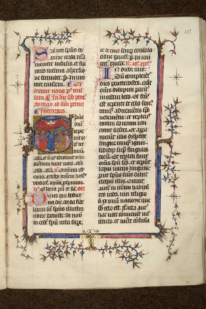 Cambrai, Bibl. mun., ms. 0150, f. 203 - vue 1