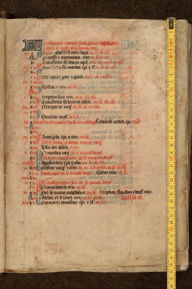 Cambrai, Bibl. mun., ms. 0151, f. 000D - vue 1