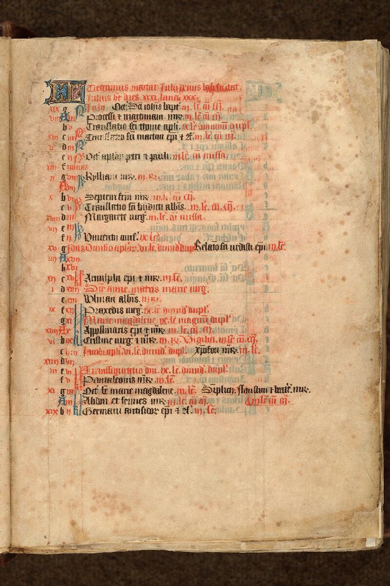 Cambrai, Bibl. mun., ms. 0151, f. 000D - vue 2