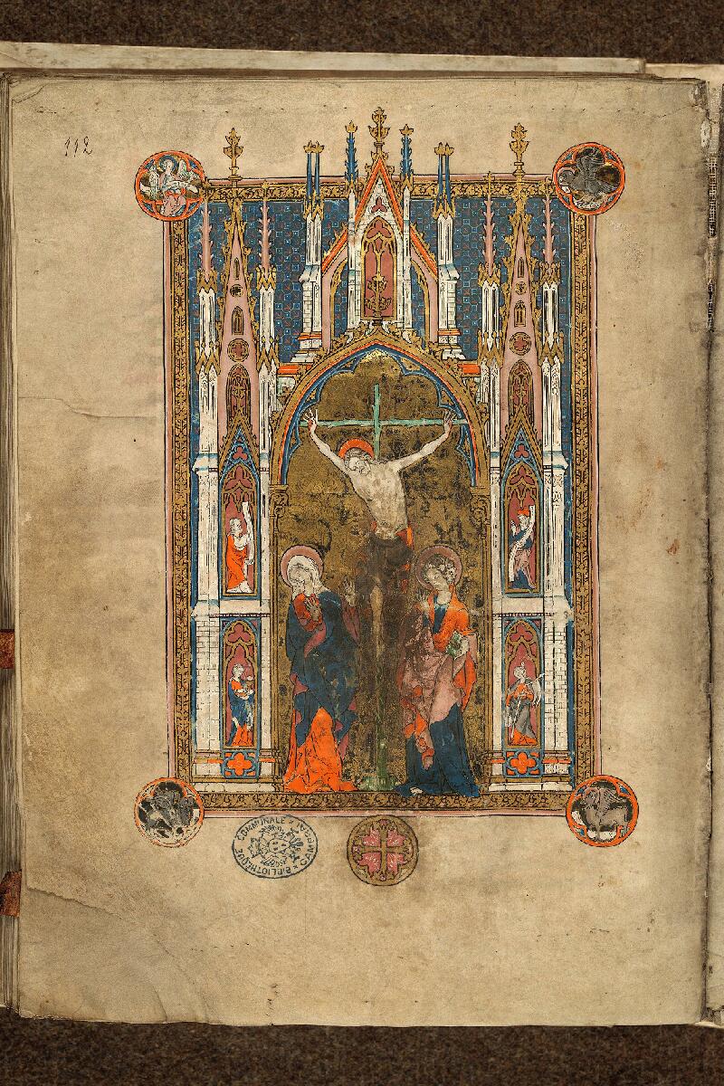 Cambrai, Bibl. mun., ms. 0153, B f. 112 - vue 1