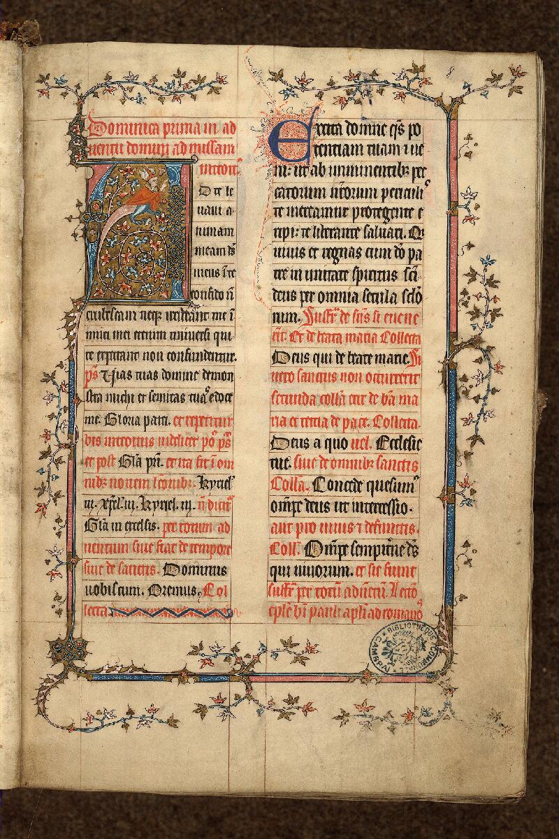 Cambrai, Bibl. mun., ms. 0156, f. 008 - vue 1