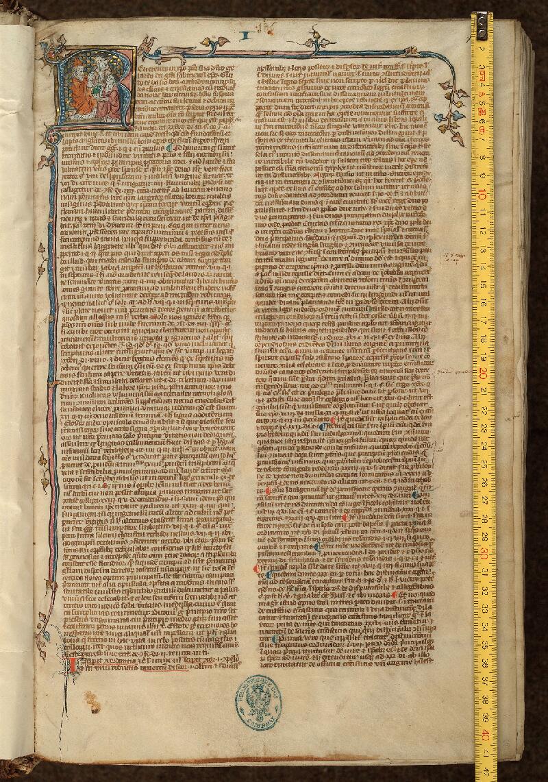 Cambrai, Bibl. mun., ms. 0159, f. 001 - vue 1