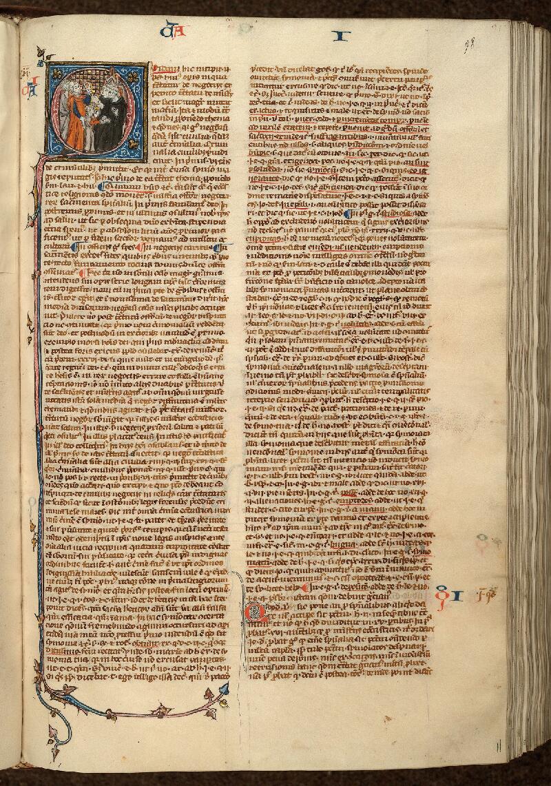 Cambrai, Bibl. mun., ms. 0159, f. 098 - vue 1