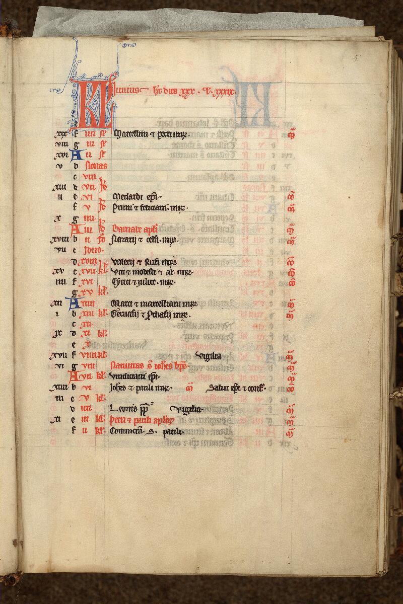 Cambrai, Bibl. mun., ms. 0181, f. 005 - vue 2