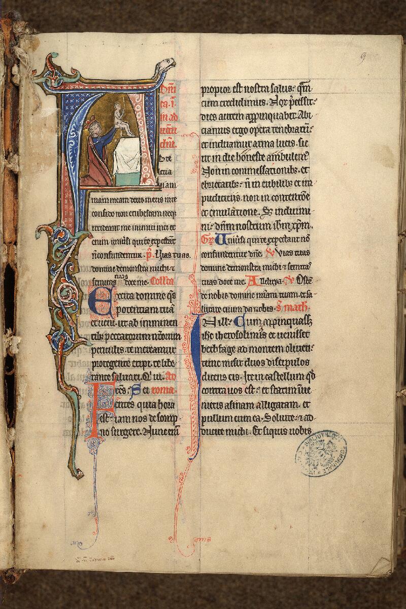 Cambrai, Bibl. mun., ms. 0181, f. 009 - vue 1