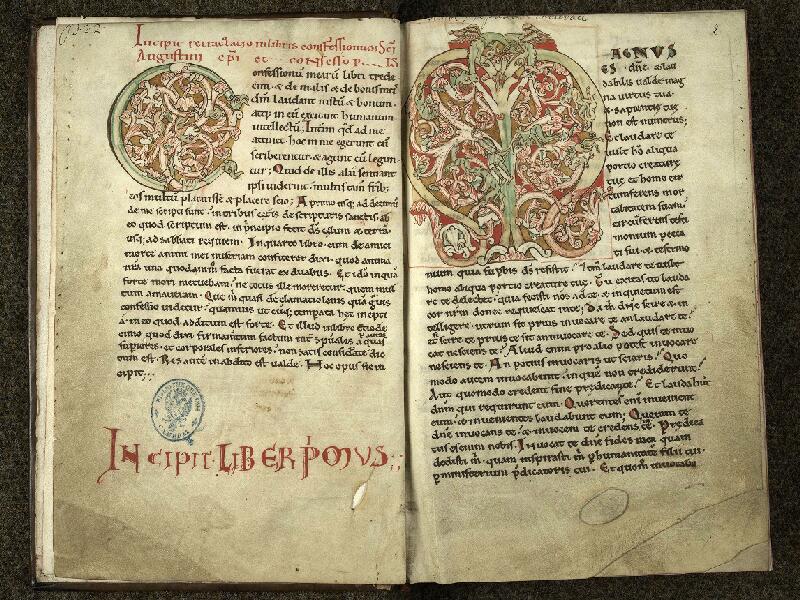 Cambrai, Bibl. mun., ms. 0214, f. 001v-002 - vue 2