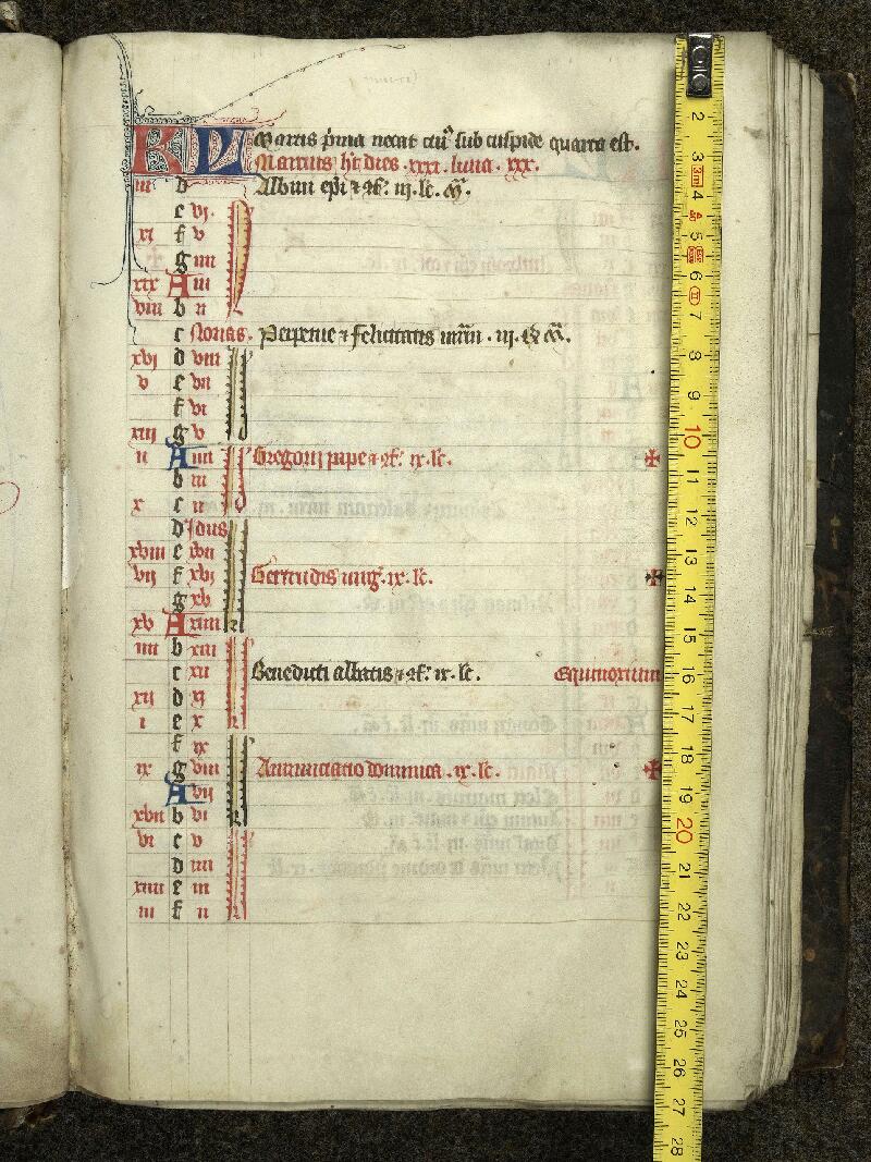 Cambrai, Bibl. mun., ms. 0232, A f. 002 - vue 1
