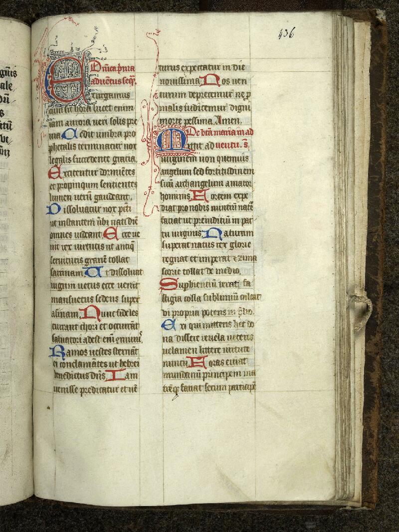 Cambrai, Bibl. mun., ms. 0233, B f. 436 - vue 1