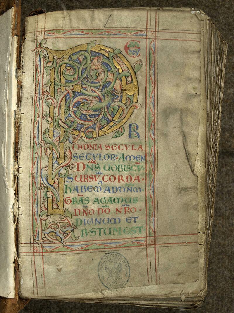 Cambrai, Bibl. mun., ms. 0234, f. 001 - vue 2