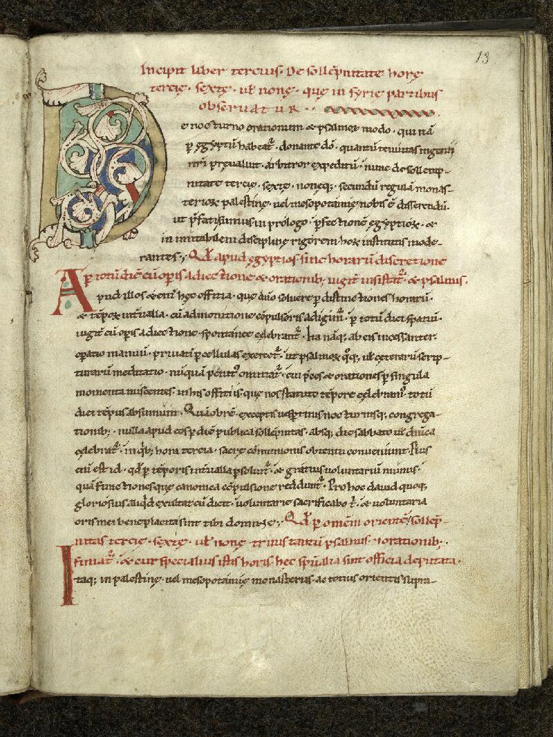 Cambrai, Bibl. mun., ms. 0247, f. 013 - vue 1