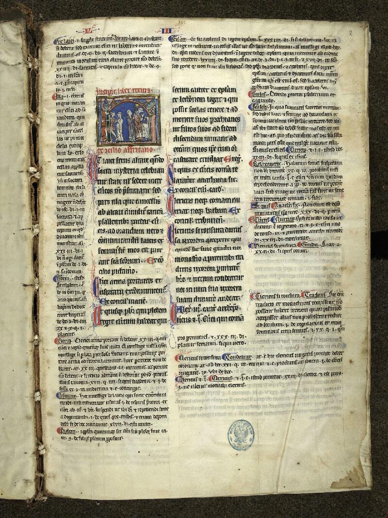 Cambrai, Bibl. mun., ms. 0289, f. 002 - vue 2