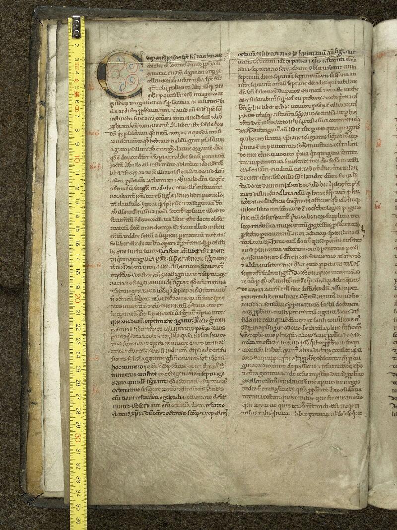 Cambrai, Bibl. mun., ms. 0305, f. 001v - vue 1